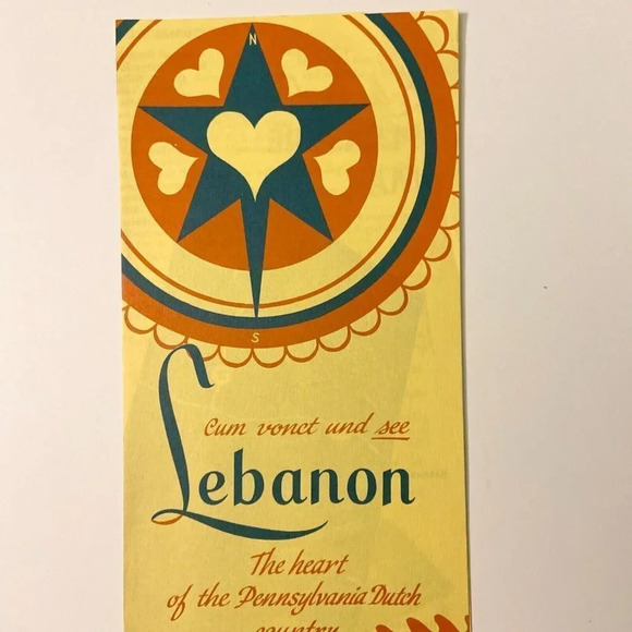Vintage Lebanon Pennsylvania Travel Brochure Souvenir - Picture 14 of 14